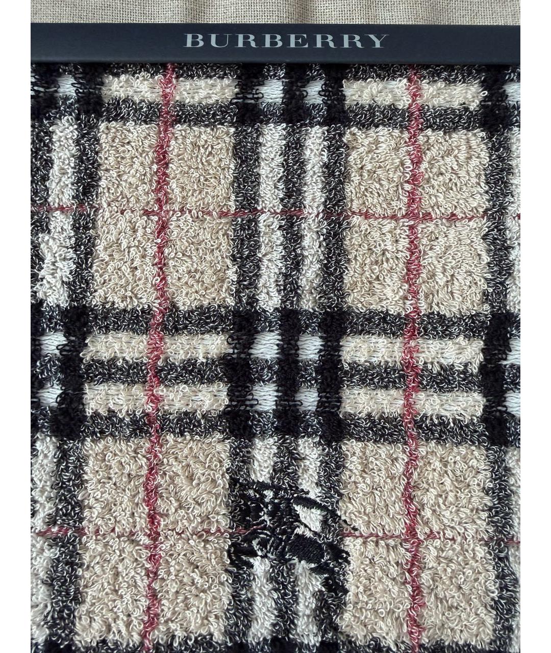 BURBERRY Мульти хлопковое полотенце, фото 4