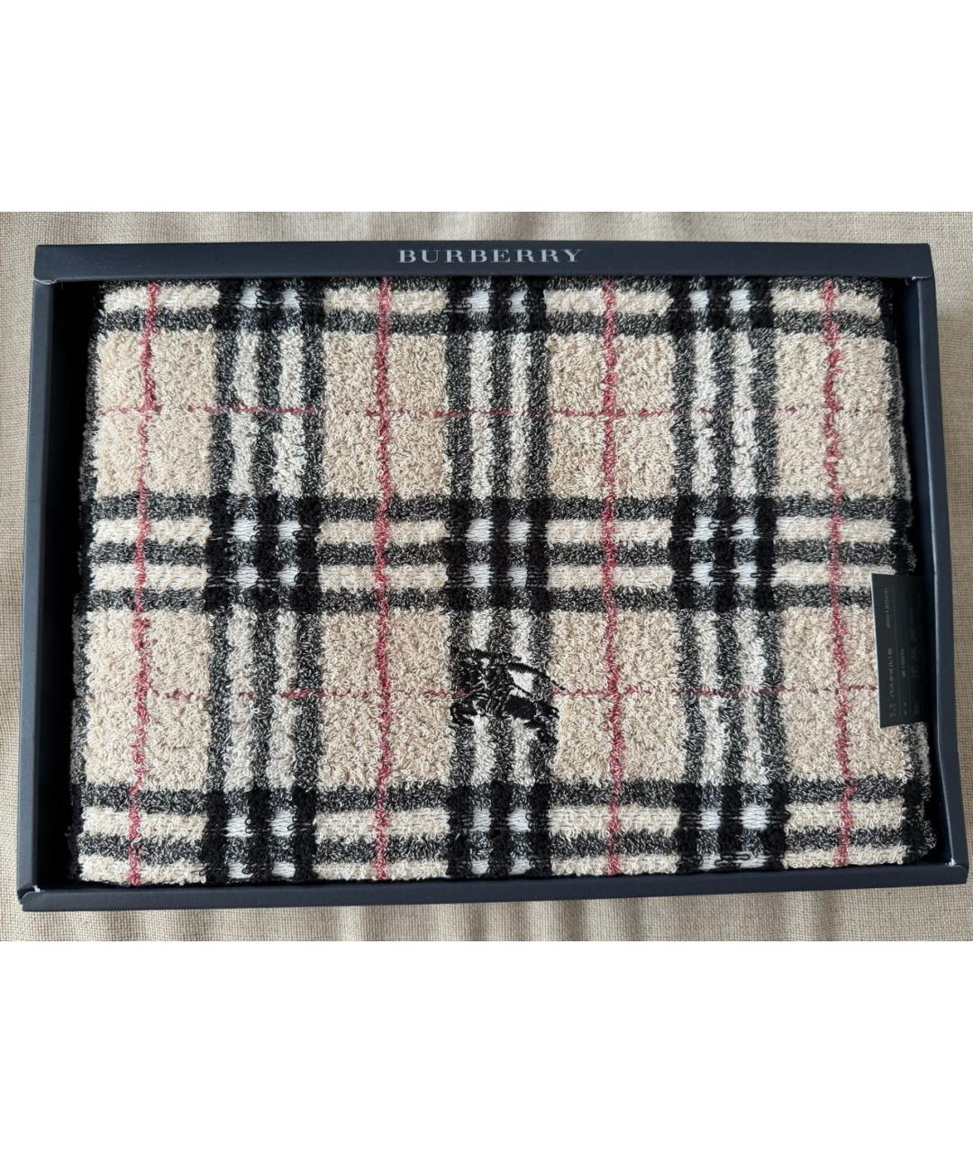 BURBERRY Мульти хлопковое полотенце, фото 5