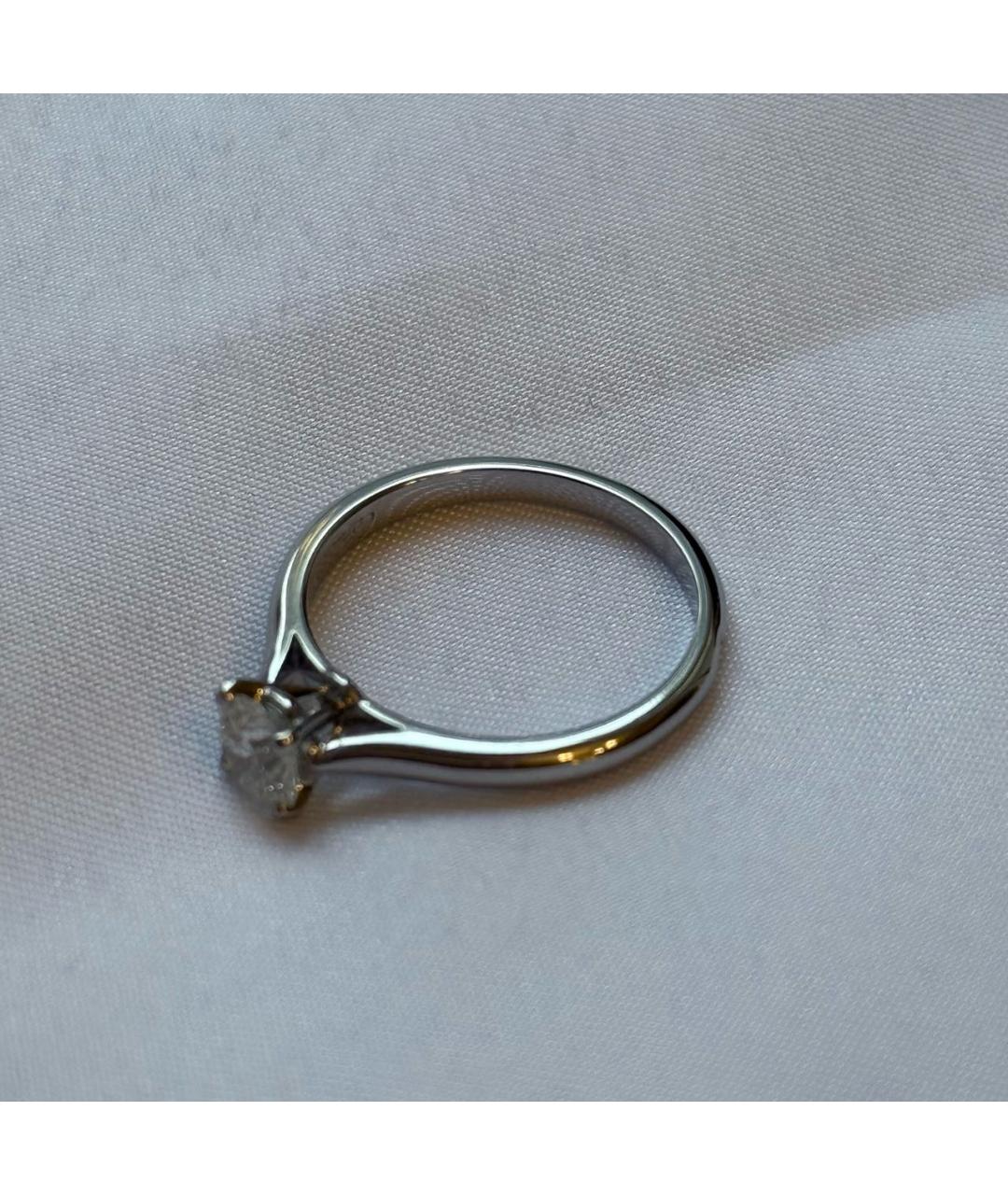CARTIER Серебряное платиновое кольцо, фото 2
