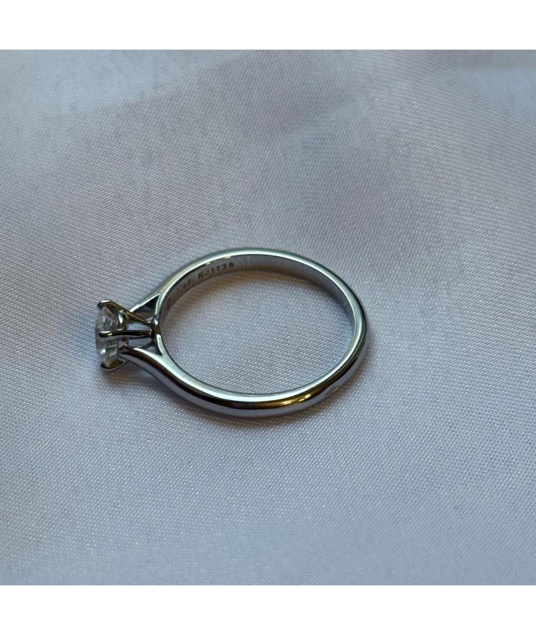 CARTIER Серебряное платиновое кольцо, фото 3