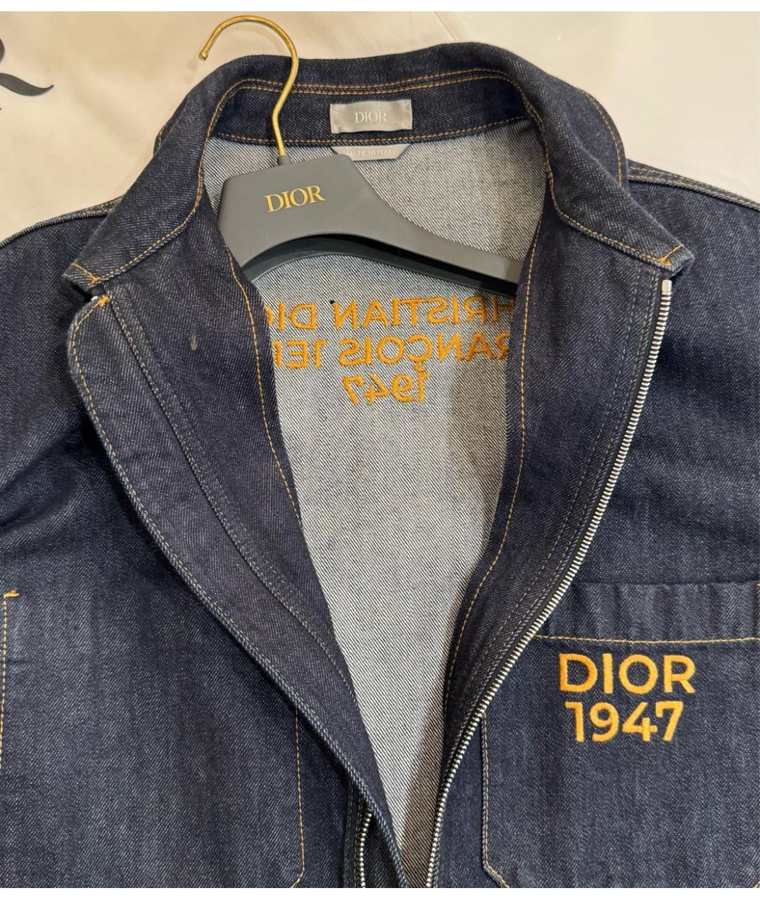 CHRISTIAN DIOR Синяя куртка, фото 5