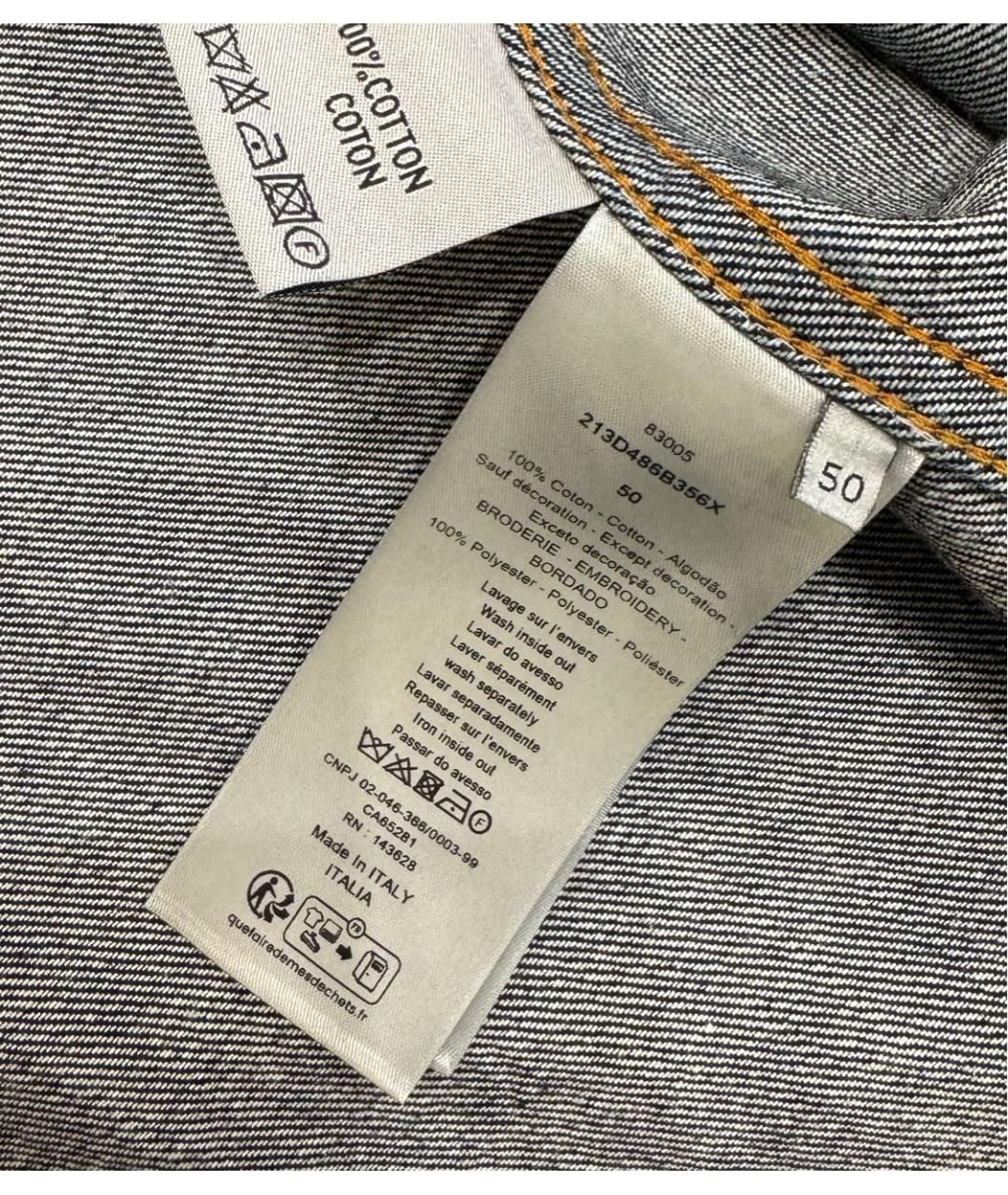 CHRISTIAN DIOR Синяя куртка, фото 4