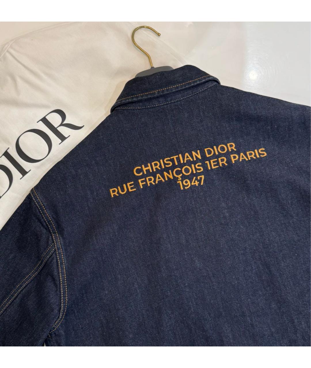 CHRISTIAN DIOR Синяя куртка, фото 3