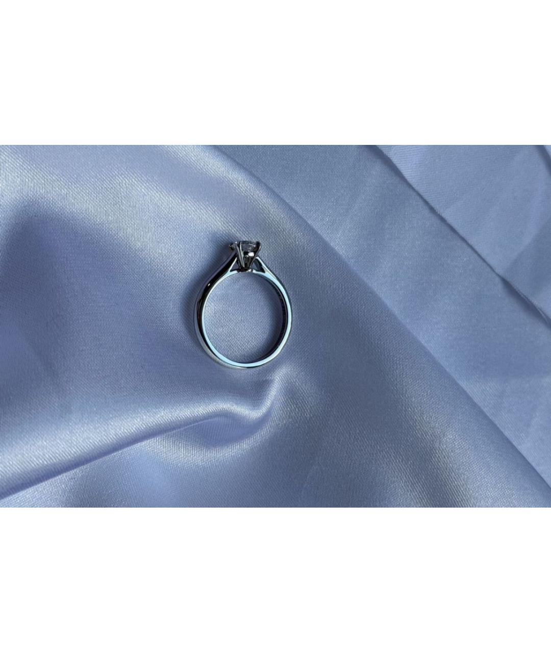 CARTIER Серебряное платиновое кольцо, фото 5
