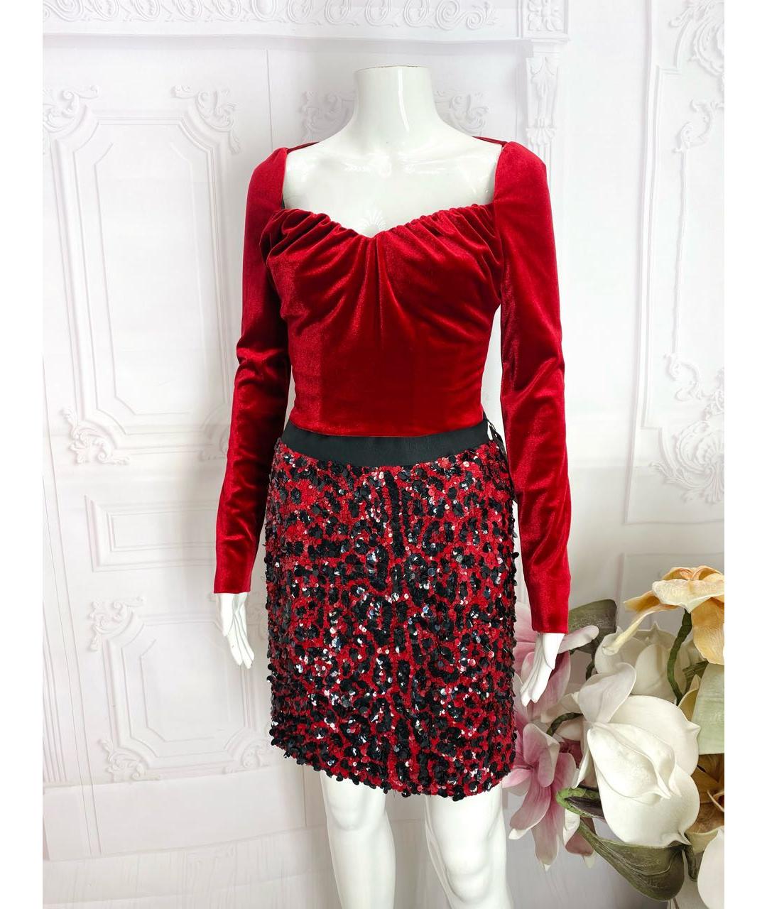 DOLCE&GABBANA Бордовый корсет, фото 7