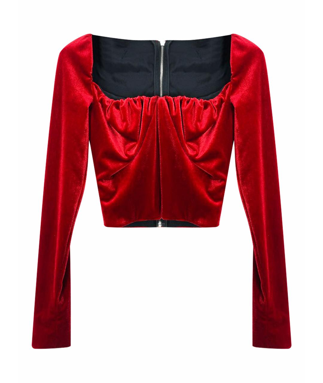 DOLCE&GABBANA Бордовый корсет, фото 1