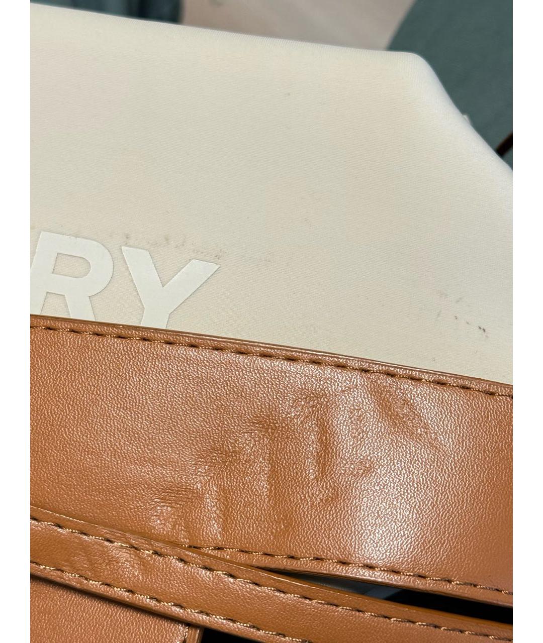 BURBERRY Бежевая сумка с короткими ручками, фото 3