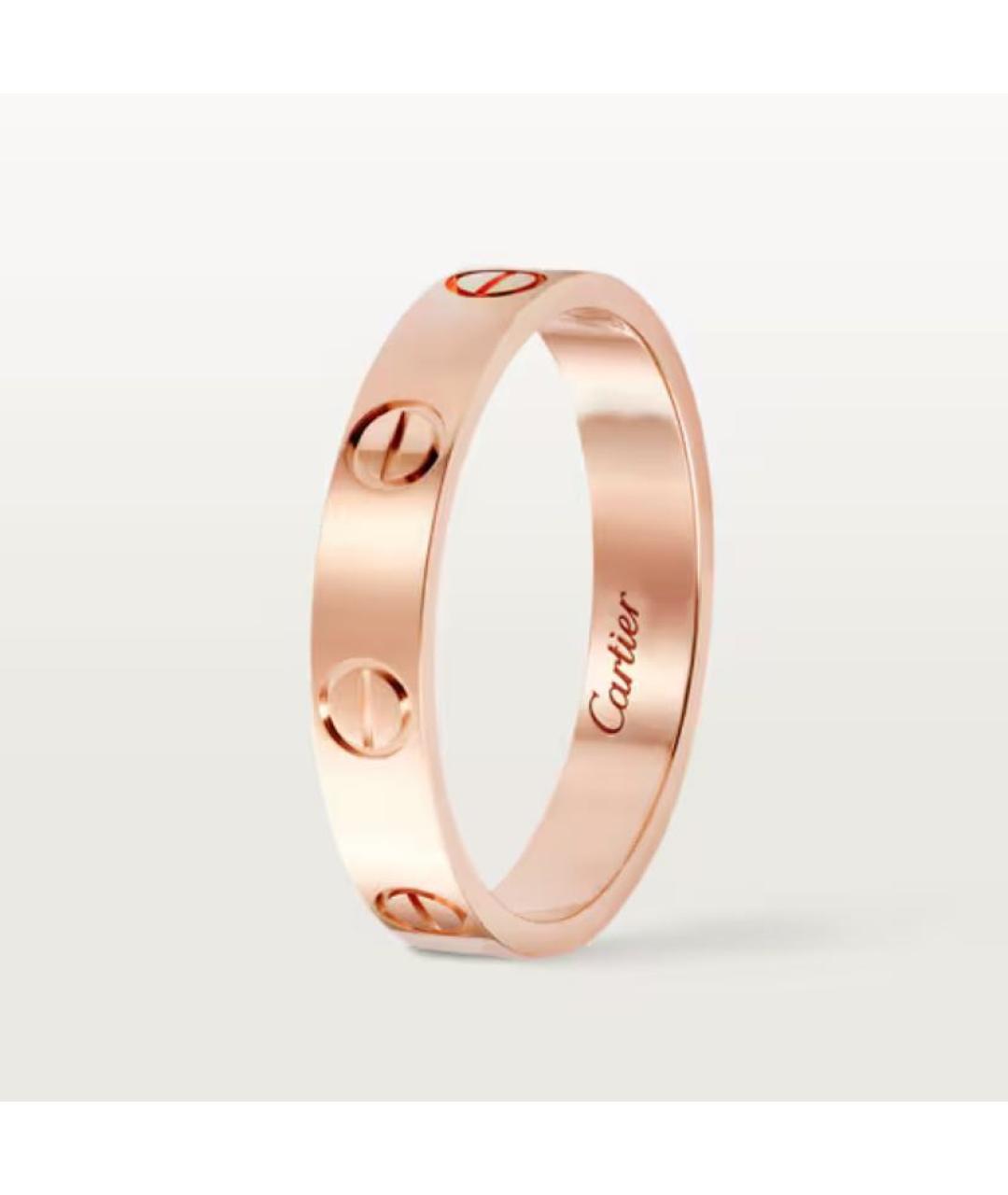 CARTIER Золотое кольцо из розового золота, фото 3