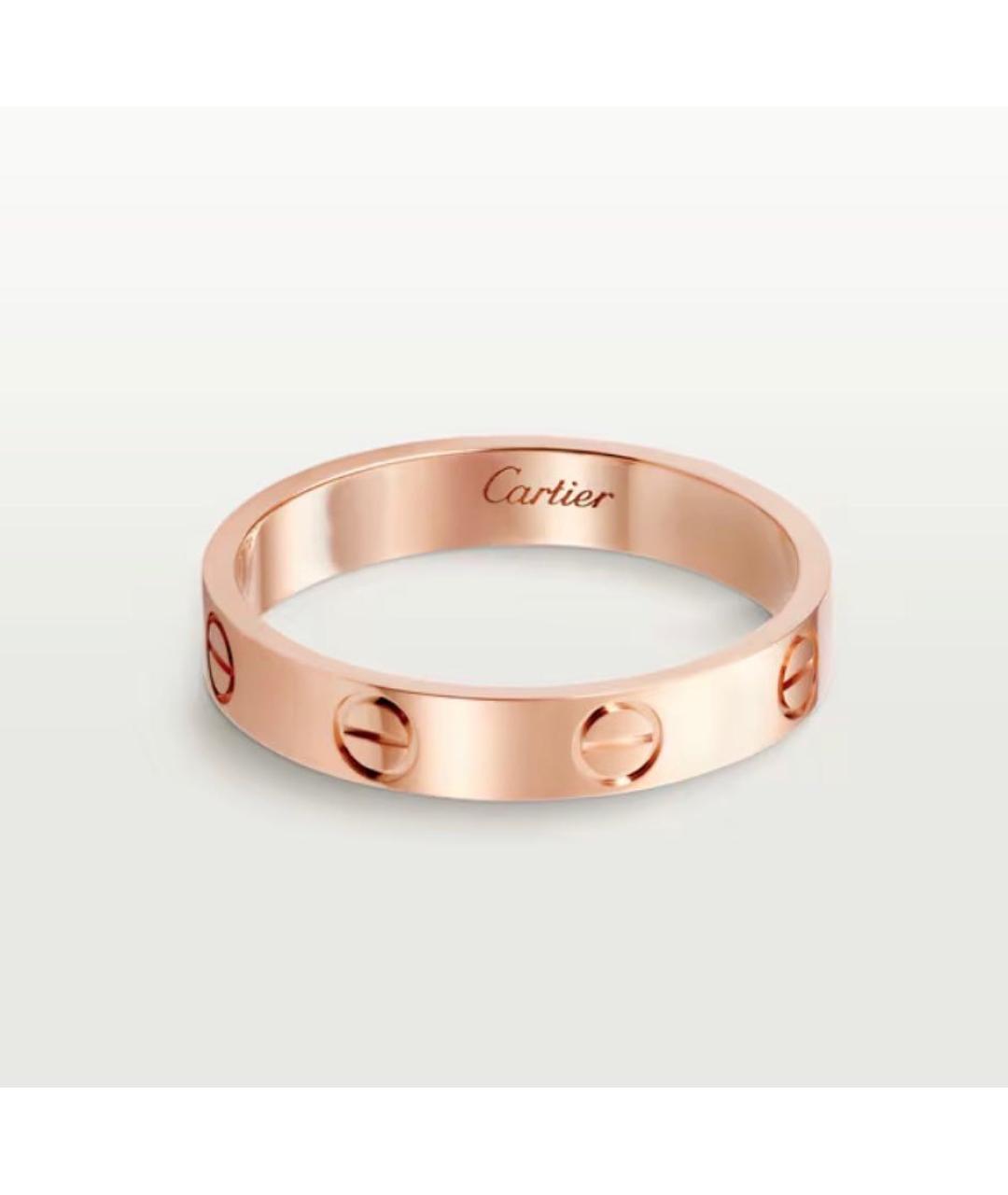 CARTIER Золотое кольцо из розового золота, фото 9