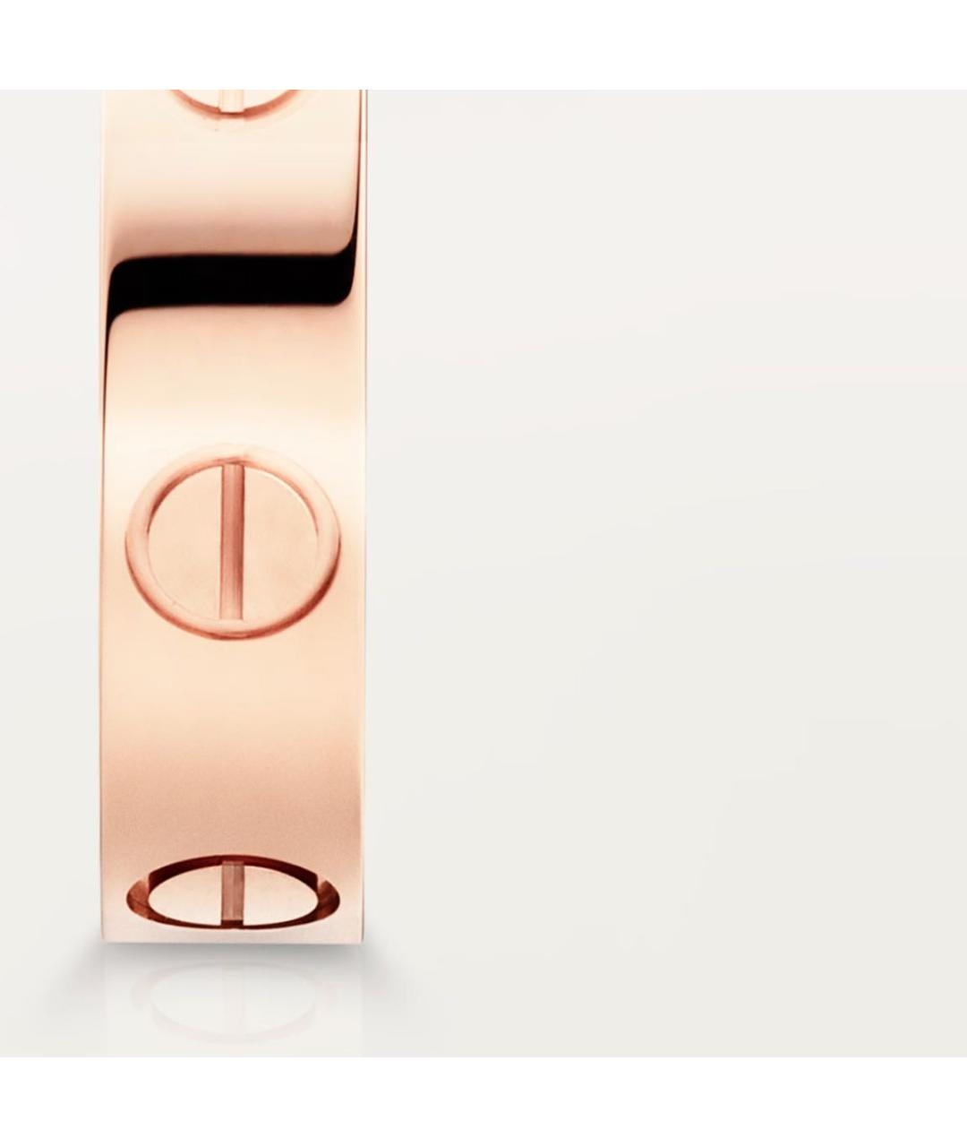 CARTIER Золотое кольцо из розового золота, фото 5