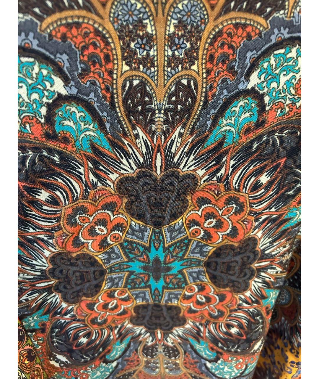 ETRO Коричневый шерстяной жакет/пиджак, фото 4