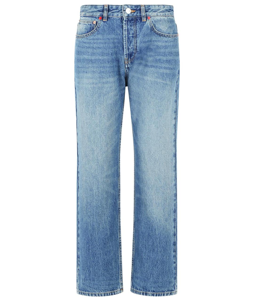 ISABEL MARANT Голубые прямые джинсы, фото 1