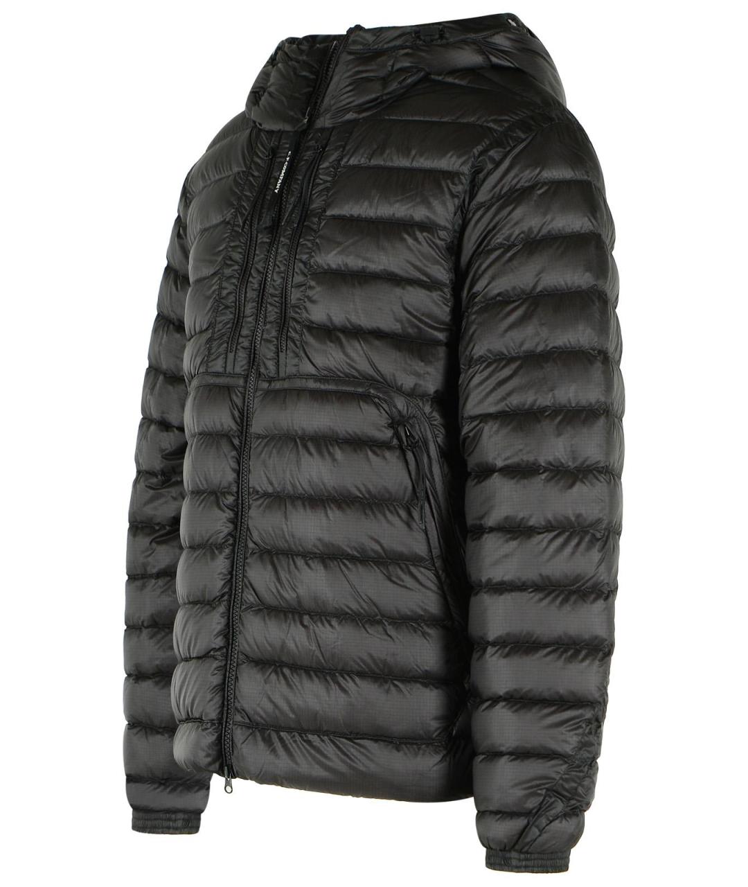 CP COMPANY Черный полиамидовый пуховик, фото 2