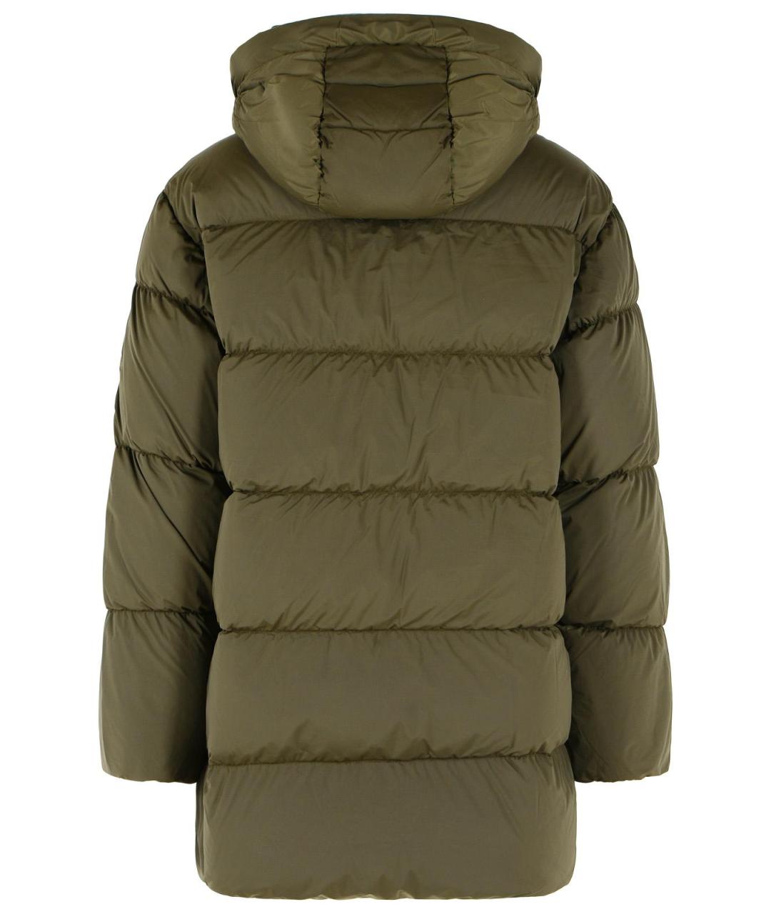 CP COMPANY Зеленый полиамидовый пуховик, фото 3