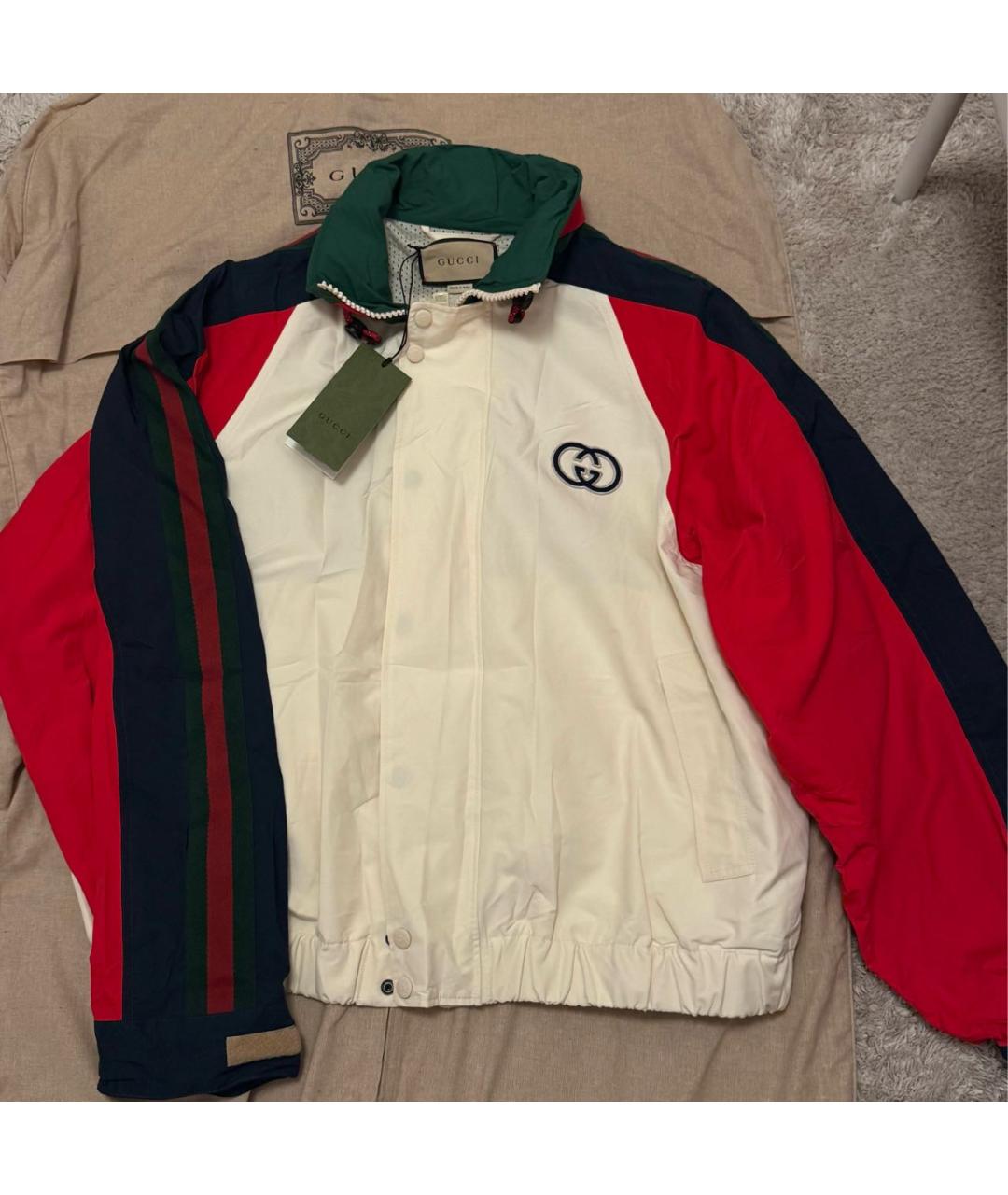GUCCI Бежевая куртка, фото 4