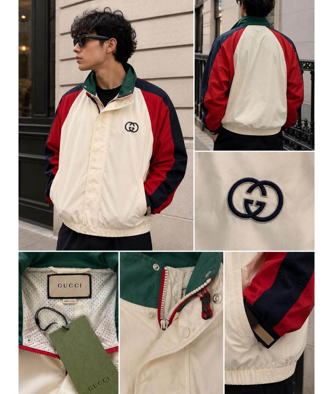 GUCCI Бежевая куртка, фото 3