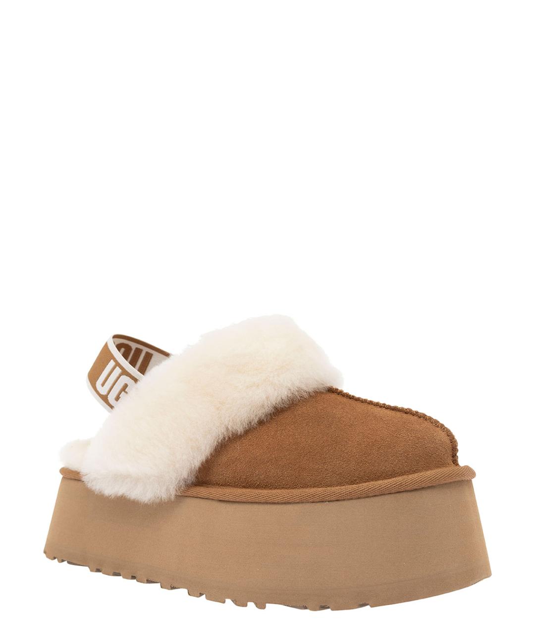 UGG Коричневые замшевые сабо, фото 2