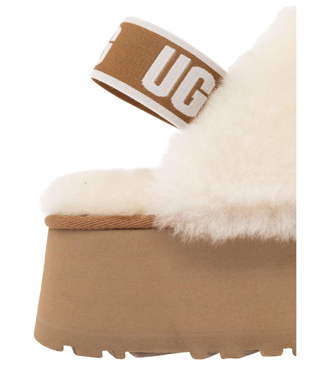 UGG Коричневые замшевые сабо, фото 4