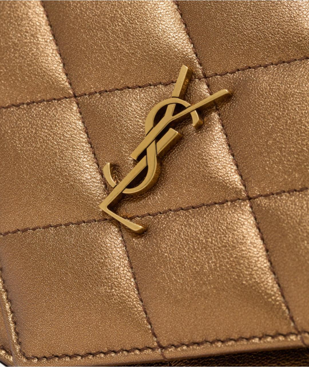 SAINT LAURENT Кожаная сумка через плечо, фото 4