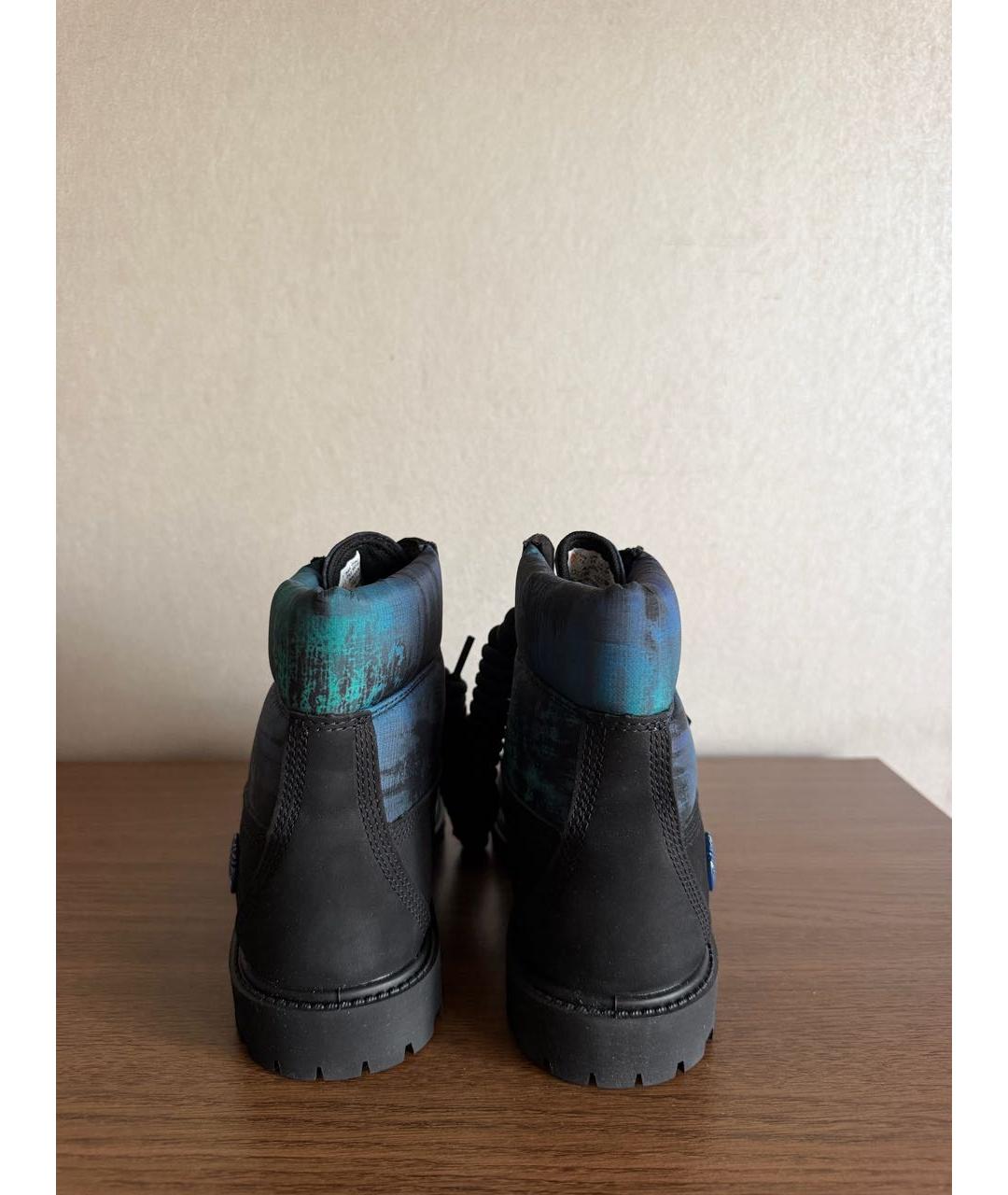 TIMBERLAND Черные нубуковые ботинки, фото 4