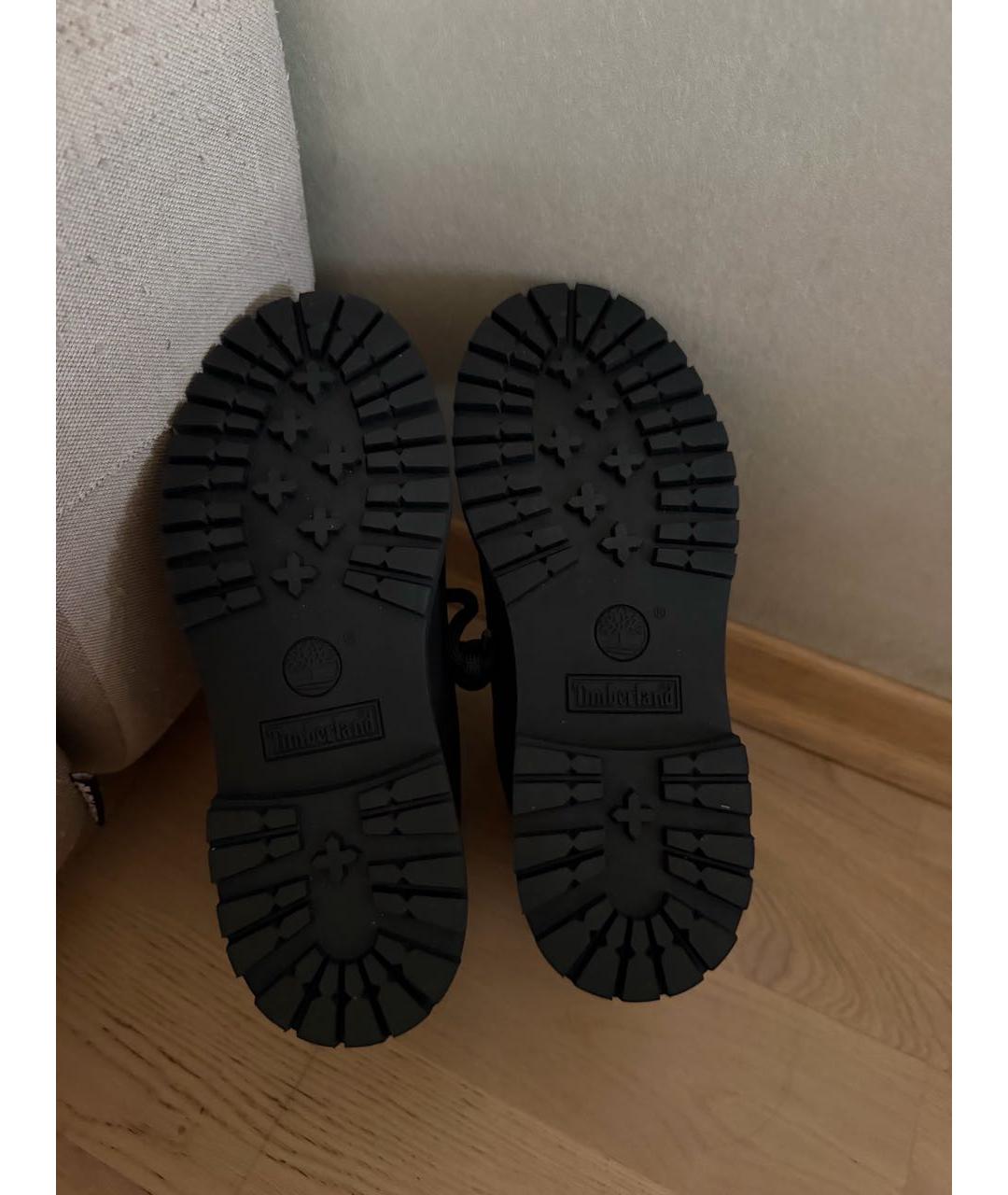 TIMBERLAND Черные нубуковые ботинки, фото 5