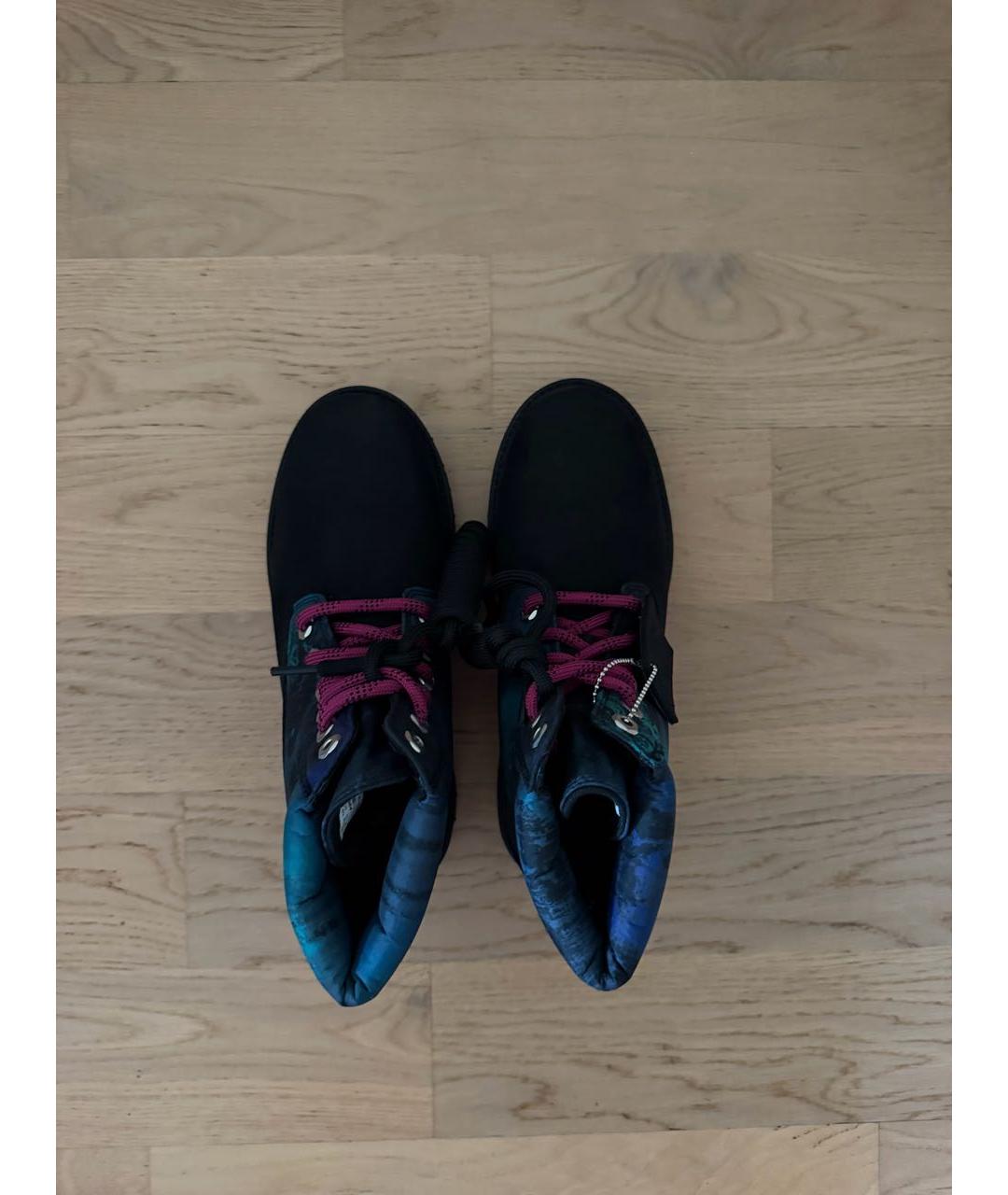 TIMBERLAND Черные нубуковые ботинки, фото 3
