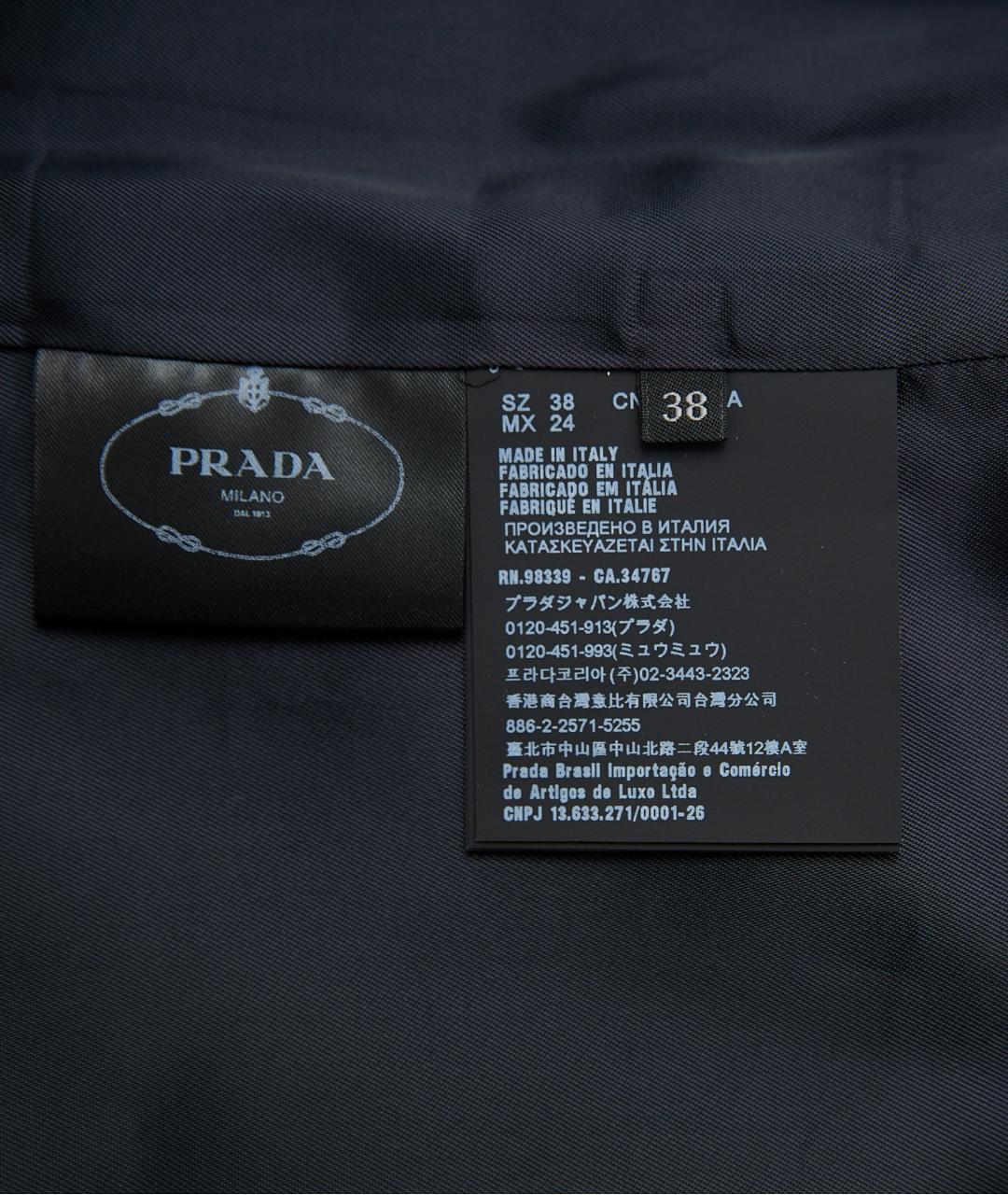 PRADA Серый шерстяной костюм с брюками, фото 3