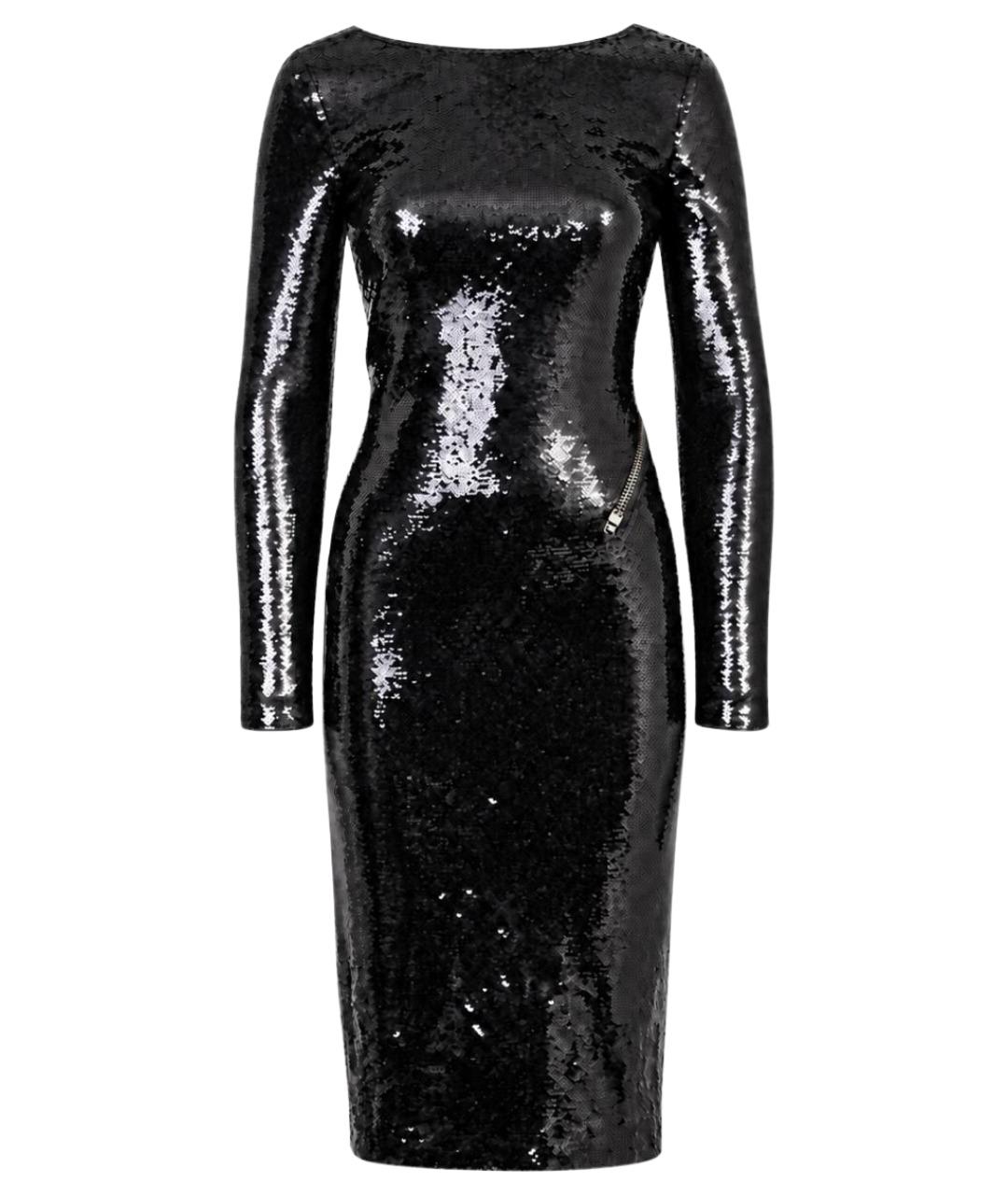 TOM FORD Черное полиамидовое вечернее платье, фото 1