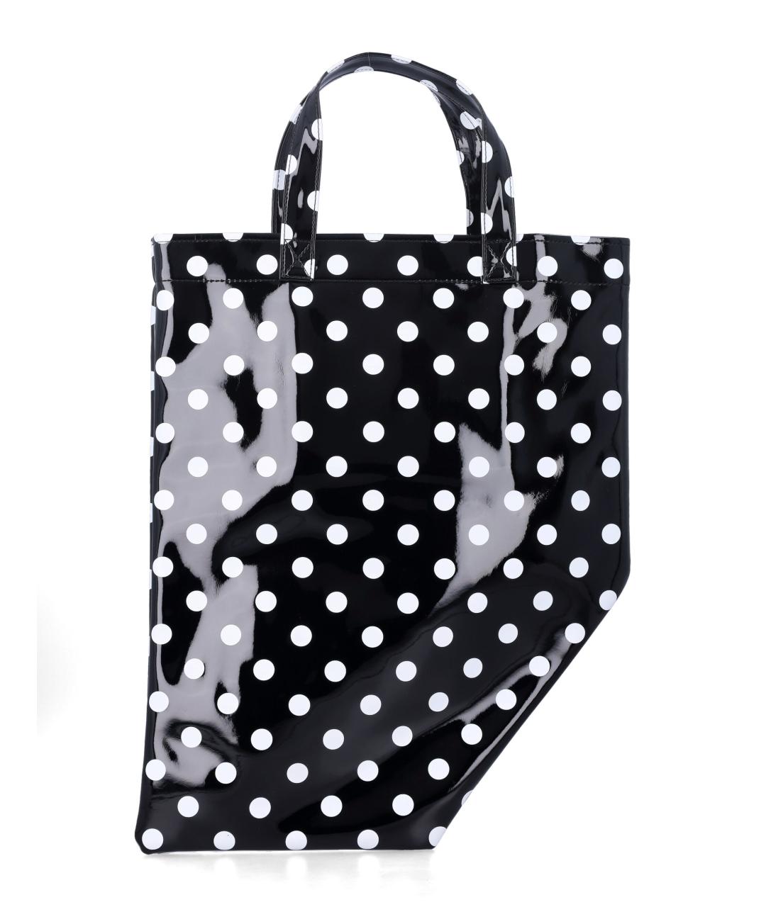 COMME DES GARÇONS Черная сумка тоут, фото 3