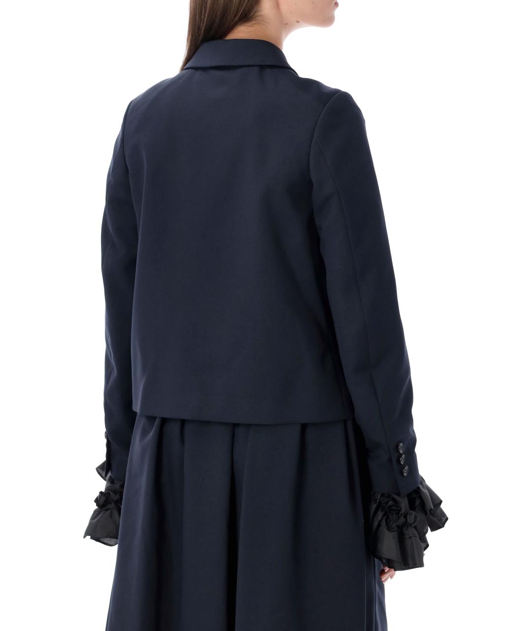 COMME DES GARÇONS Мульти полиэстеровый жакет/пиджак, фото 2