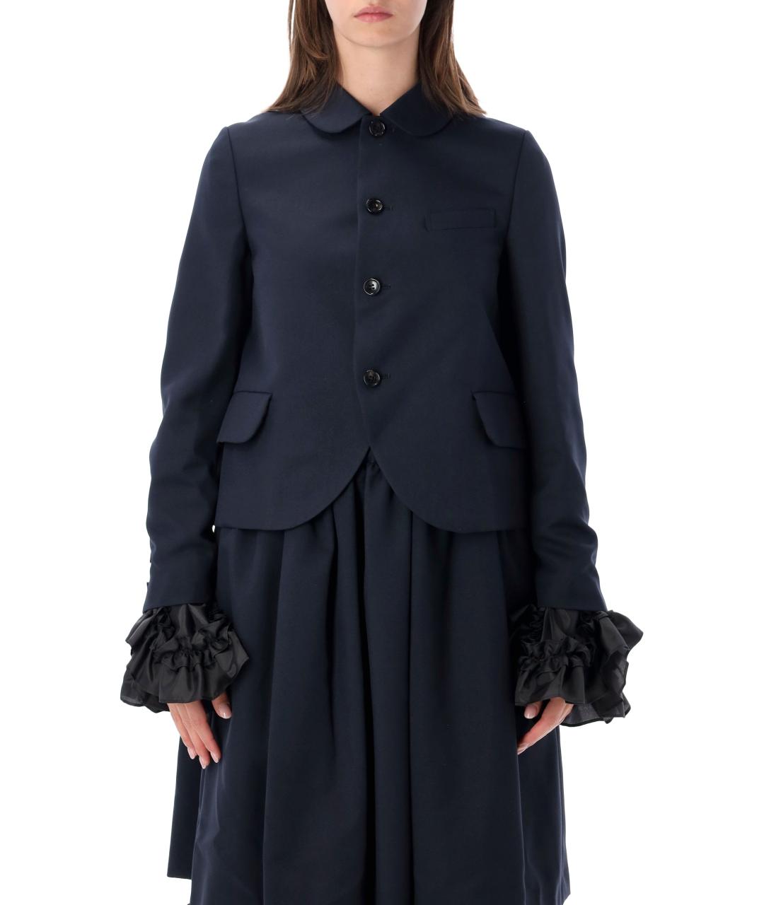 COMME DES GARÇONS Мульти полиэстеровый жакет/пиджак, фото 1