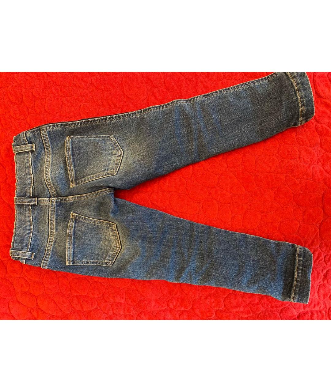 FENDI KIDS Синие детские джинсы, фото 5