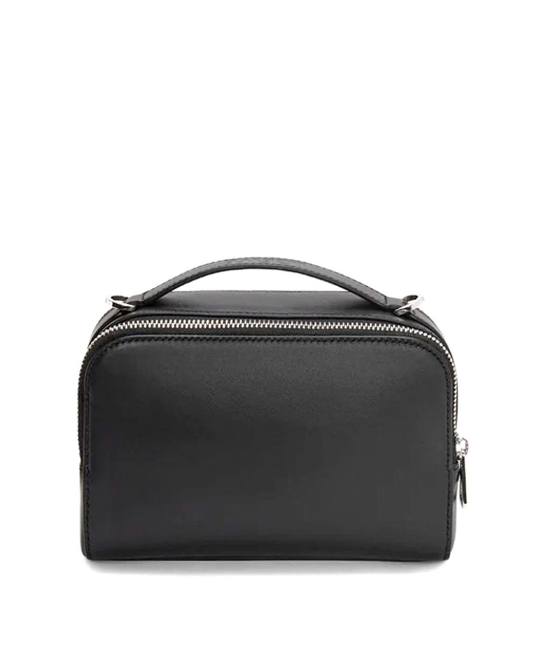 LOEWE Черная кожаная сумка на плечо, фото 3