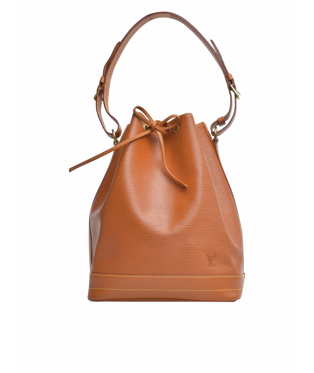 LOUIS VUITTON Оранжевая кожаная сумка через плечо, фото 1