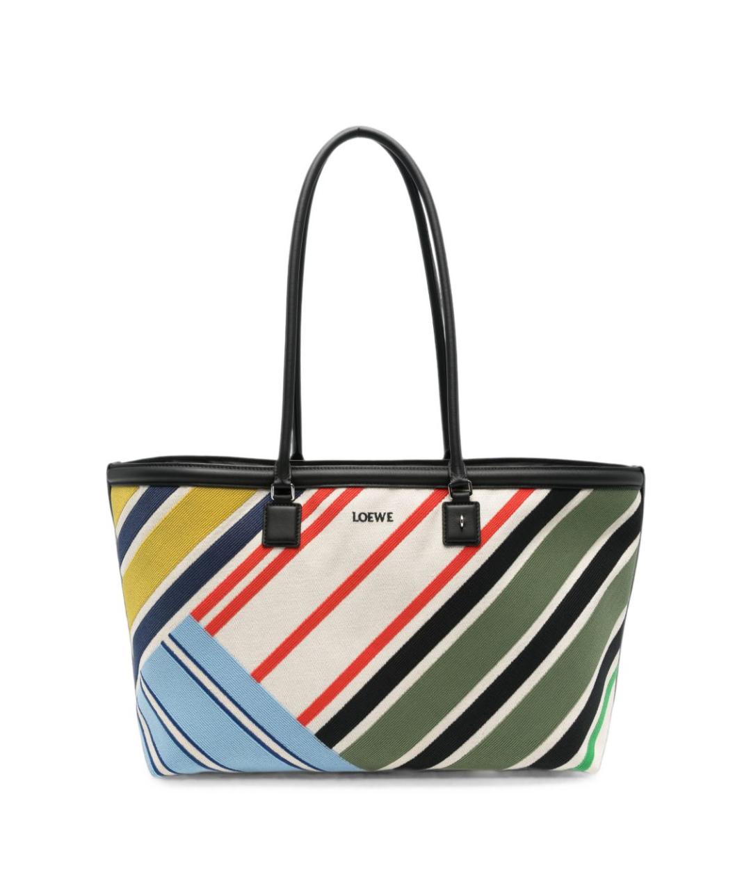 LOEWE Мульти сумка тоут из канвы, фото 6