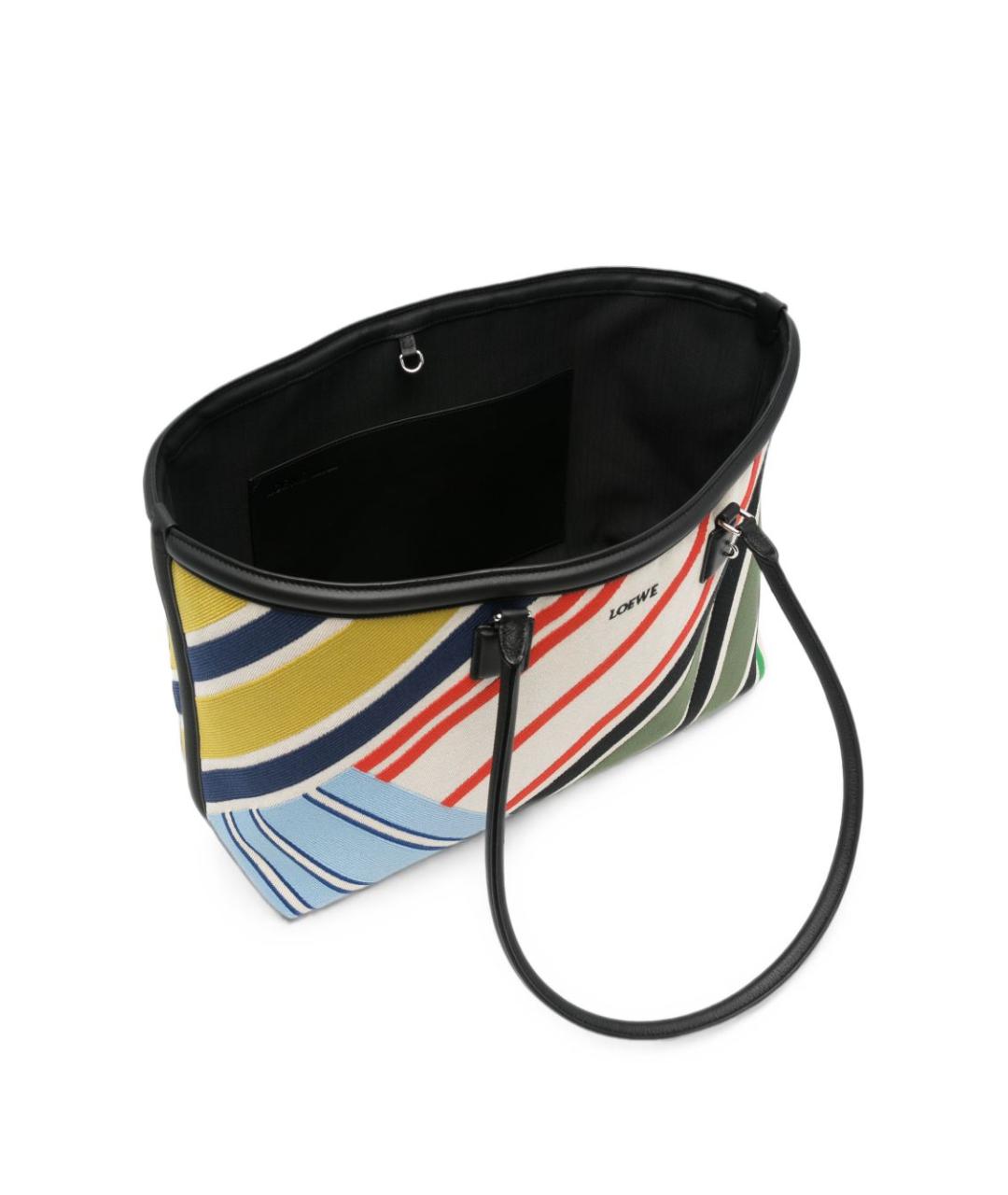 LOEWE Мульти сумка тоут из канвы, фото 4