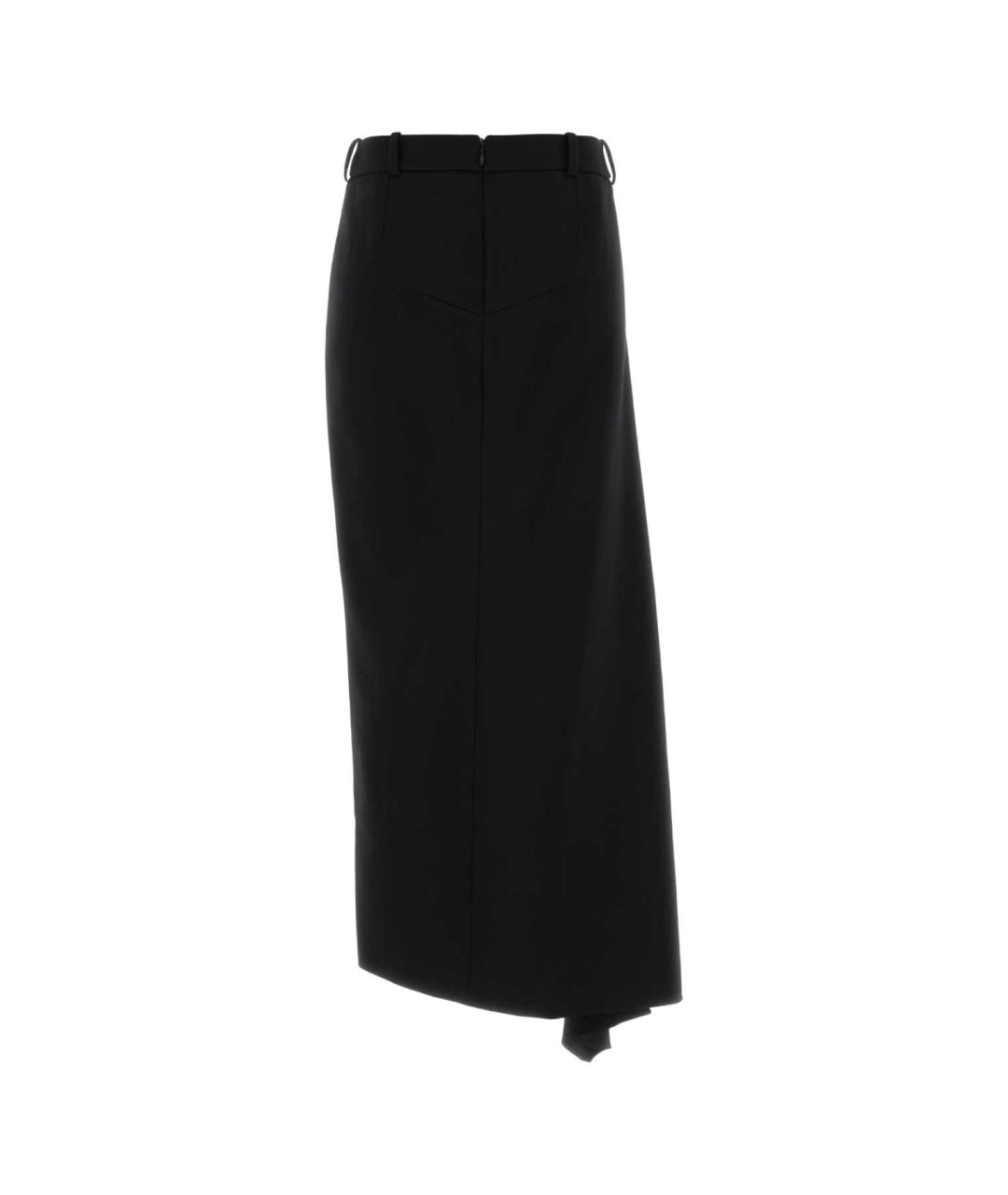 GIVENCHY Черная юбка миди, фото 2