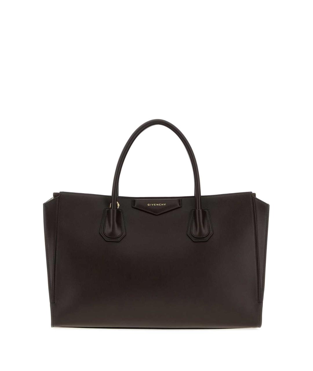 GIVENCHY Коричневая кожаная сумка тоут, фото 1