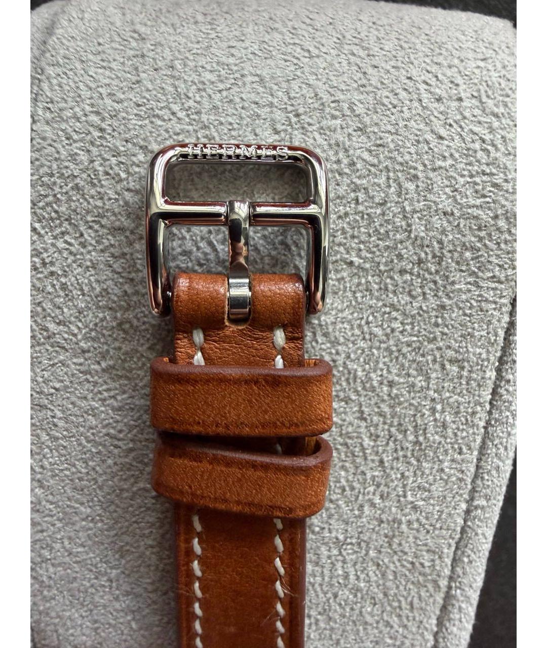 HERMES Коричневые часы, фото 5