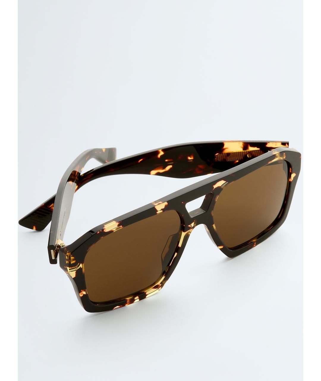 BOTTEGA VENETA Мульти пластиковые солнцезащитные очки, фото 3