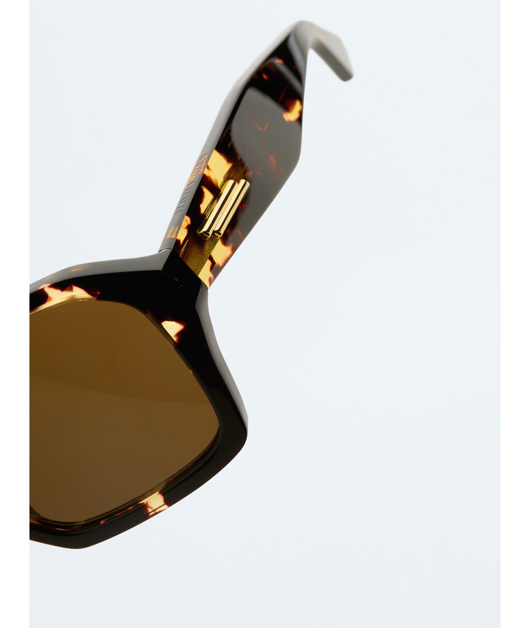 BOTTEGA VENETA Мульти пластиковые солнцезащитные очки, фото 4