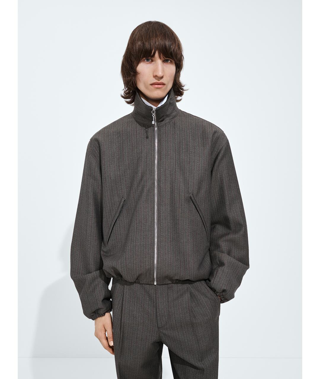 BOTTEGA VENETA Мульти шерстяная куртка, фото 5