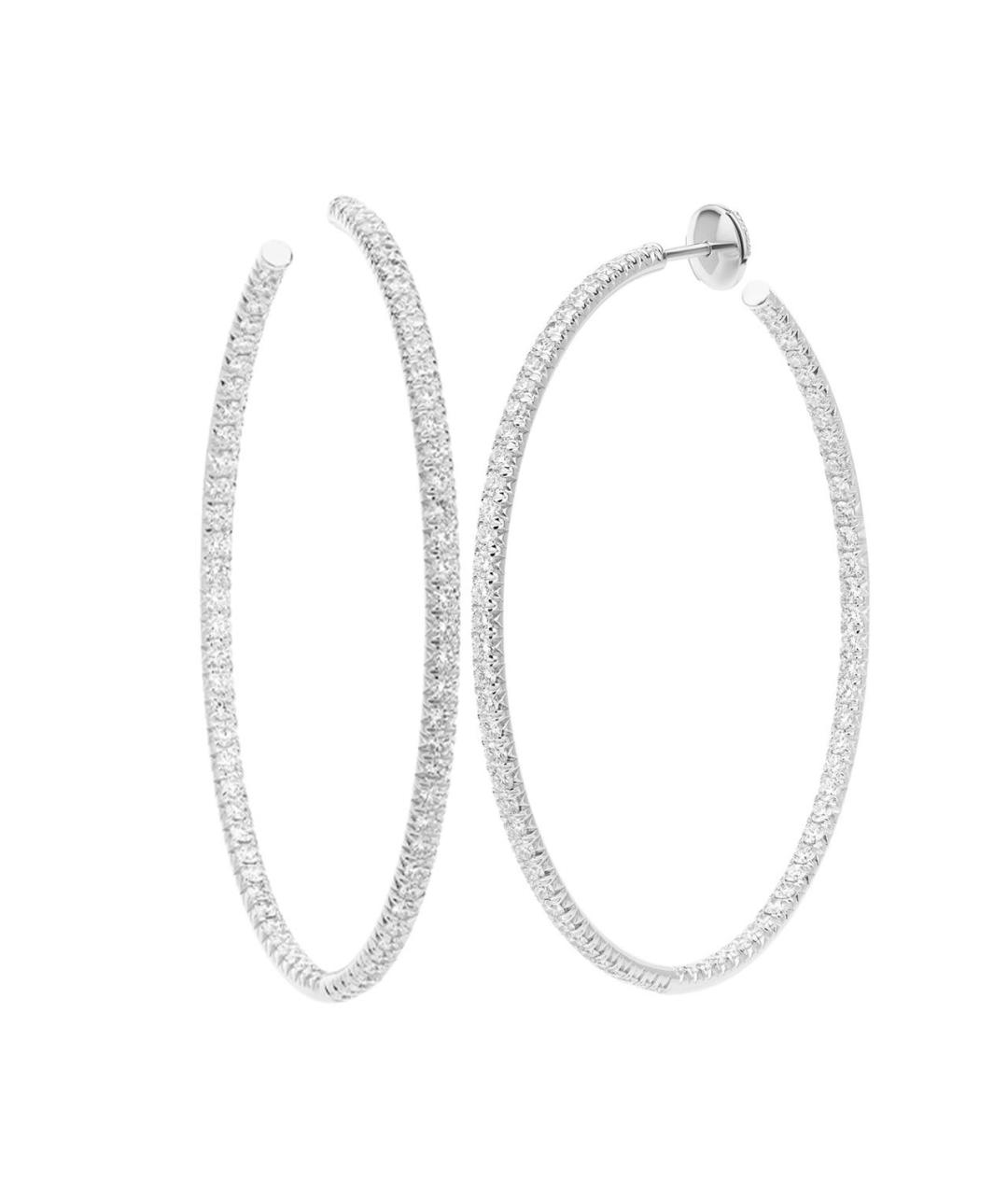 CHOPARD Белые серьги из белого золота, фото 7