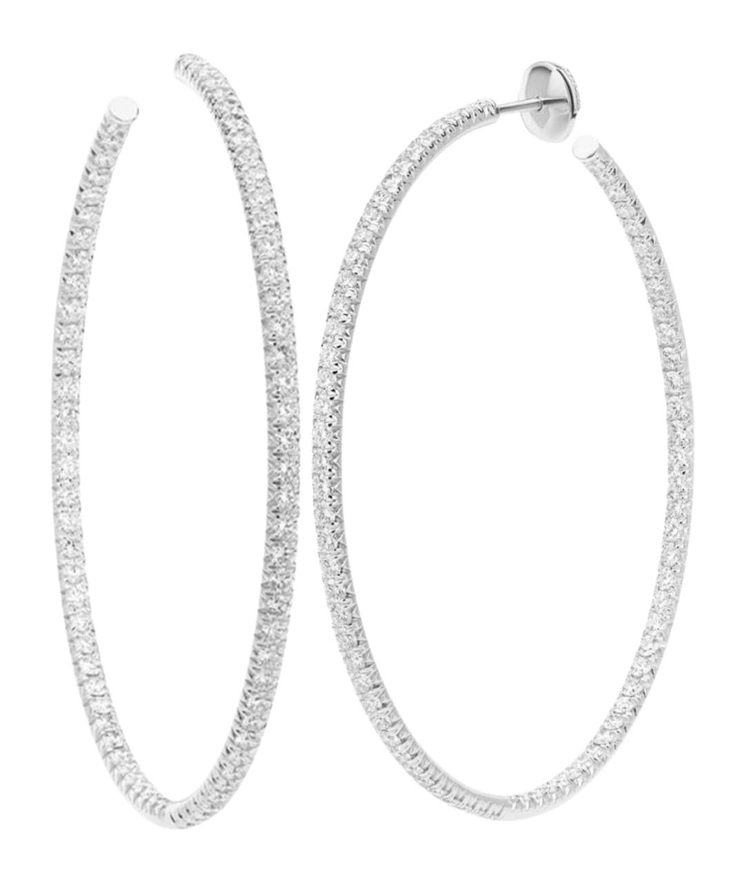 CHOPARD Белые серьги из белого золота, фото 1
