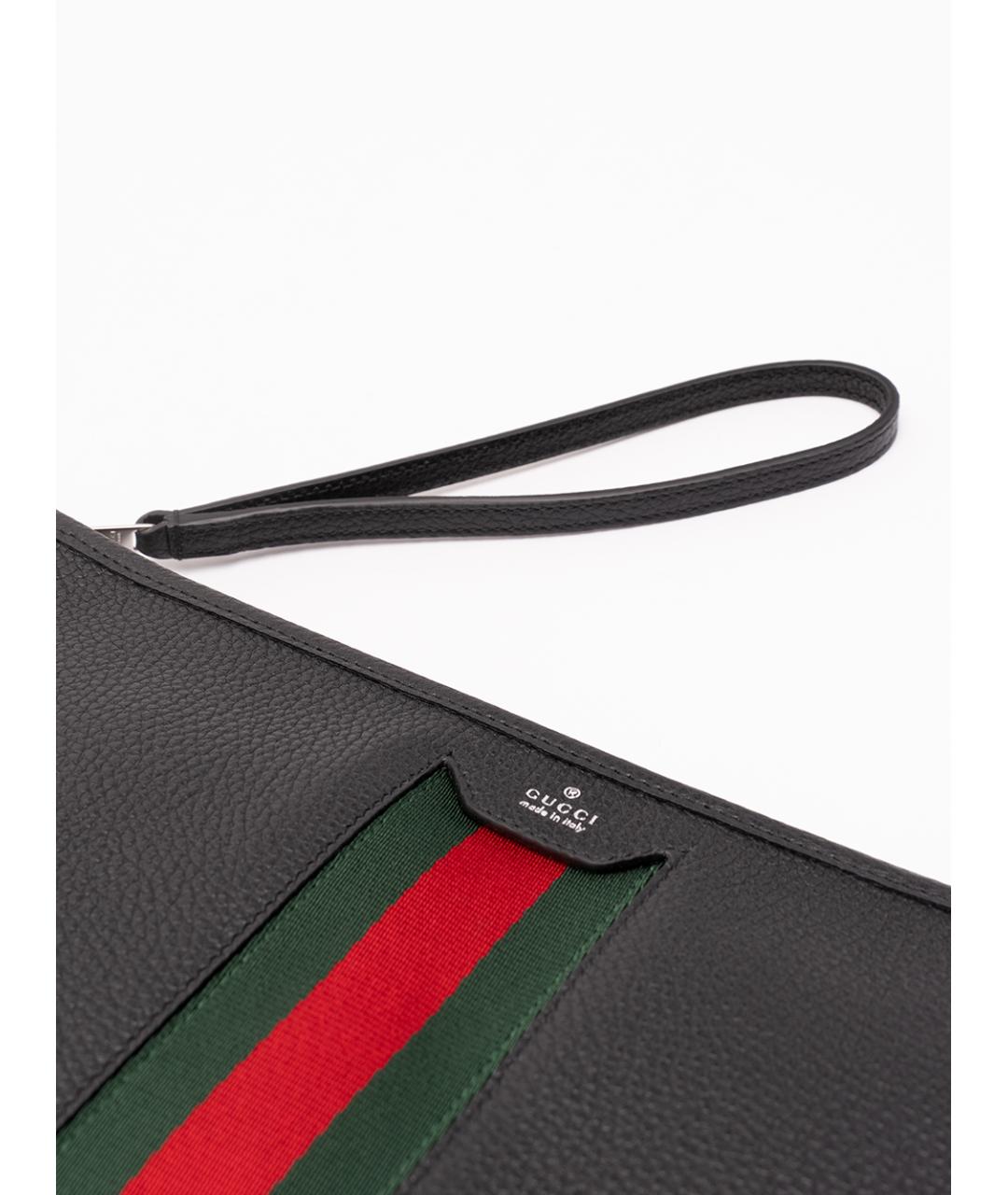 GUCCI Черная кожаная папка для документов, фото 4