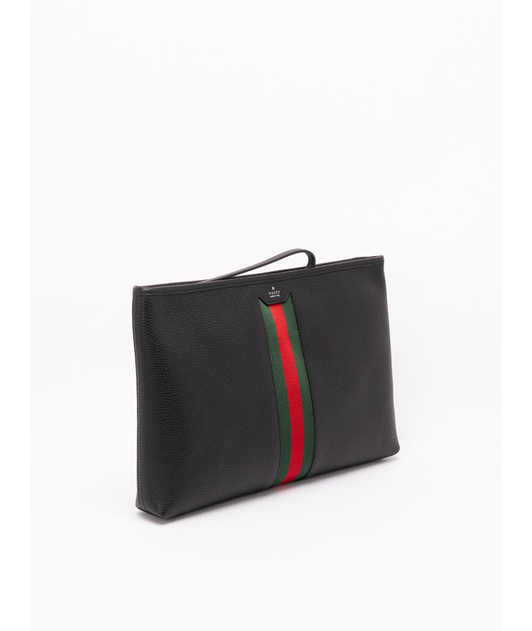 GUCCI Черная кожаная папка для документов, фото 3