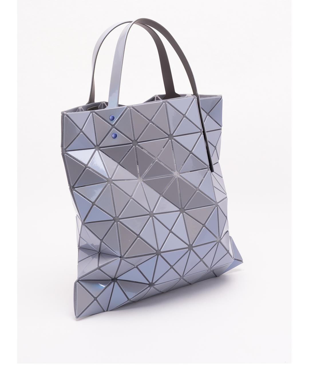 BAO BAO ISSEY MIYAKE Голубая синтетическая сумка тоут, фото 3