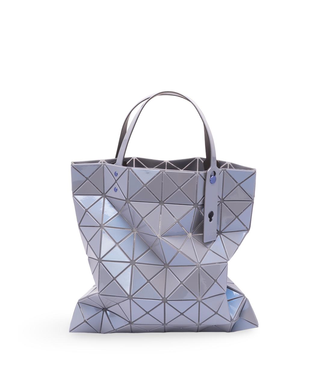 BAO BAO ISSEY MIYAKE Голубая синтетическая сумка тоут, фото 1