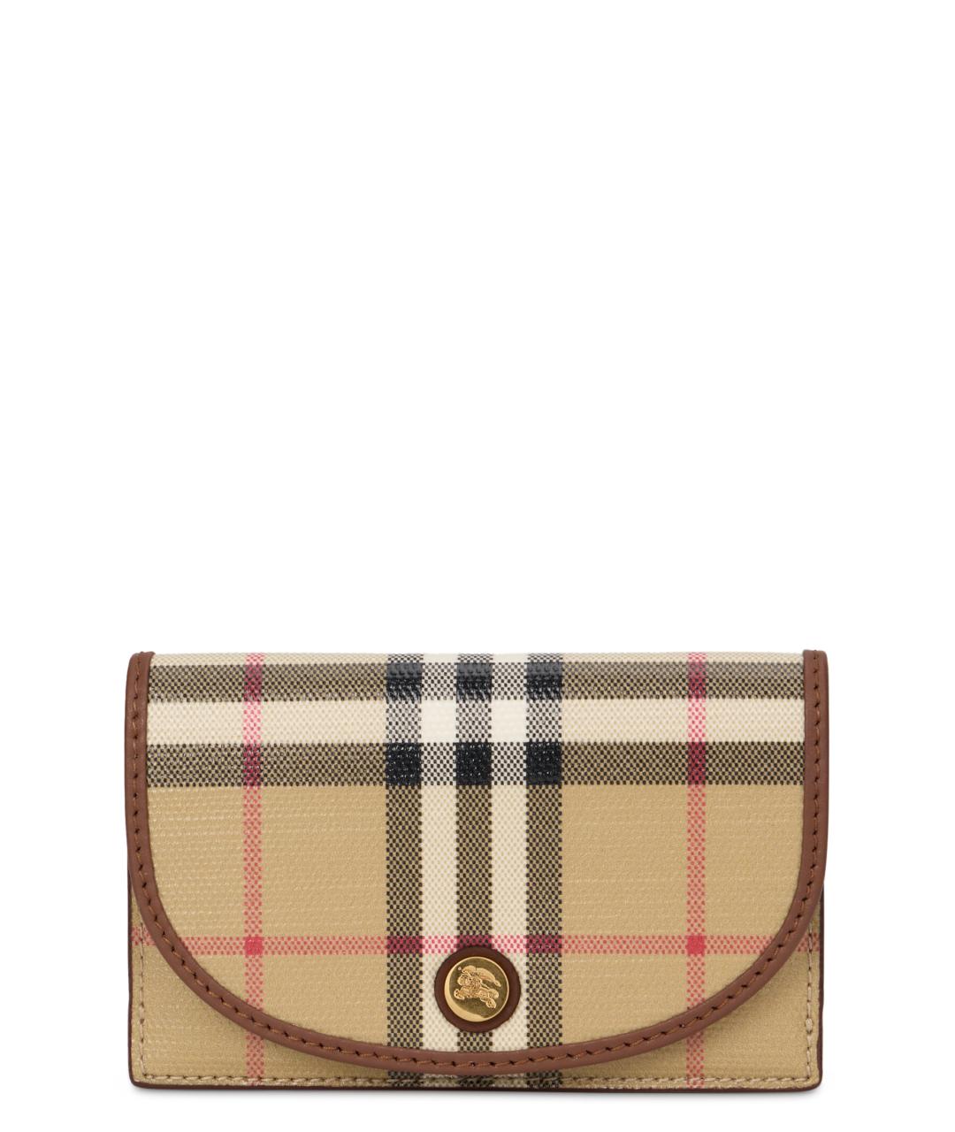 BURBERRY Бежевый кошелек, фото 2