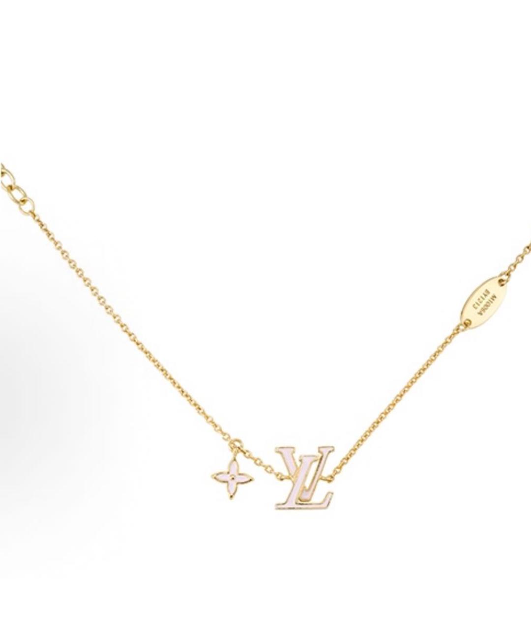 LOUIS VUITTON Золотой латунный браслет, фото 2